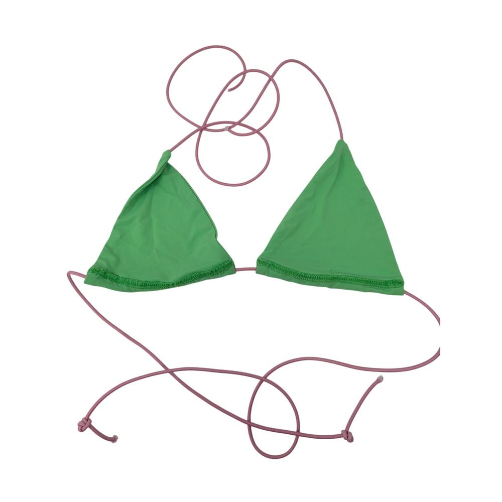 Danielle Guizio Triangle String Bikini Top Bathin… - image 2